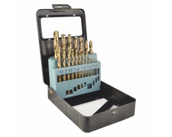 19pc Cobalt Drill Set (1mm-10mm)